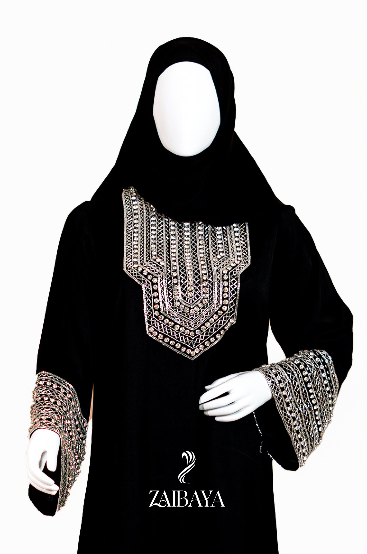 Ornate Black Abaya